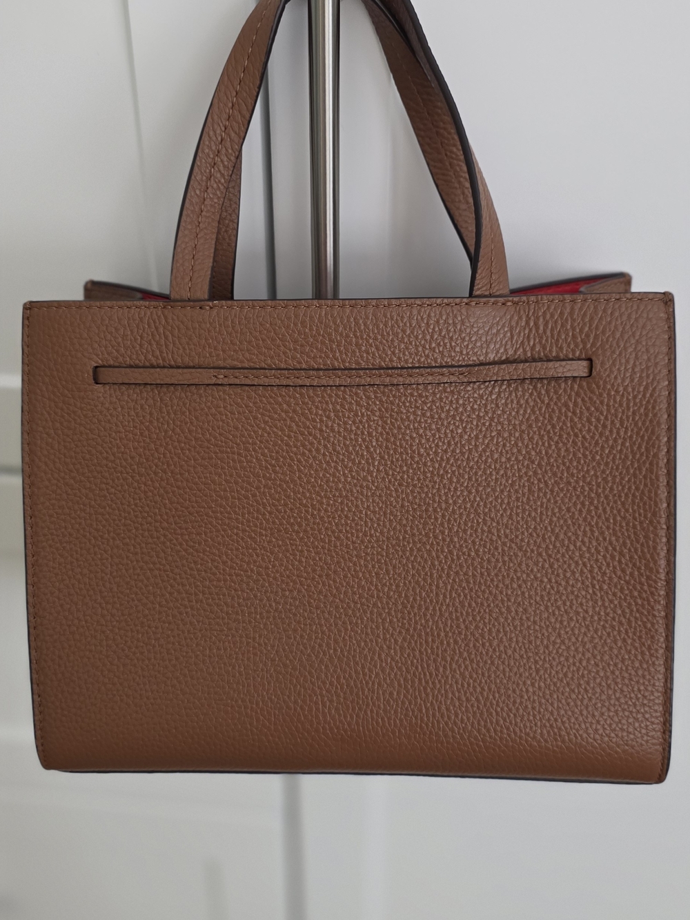 Kate Spade Brown Leather Tote with Tassel Detail - Picture 2 of 9